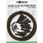 Korda Montáž Basix Lead Clip Action Pack Camo Green 5 ks – Zboží Mobilmania
