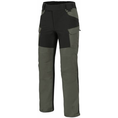 Kalhoty Helikon-Tex Hybrid Outback DuraCanvas taiga green černé – Sleviste.cz