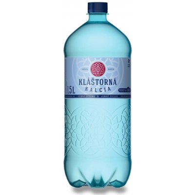 Kláštorná Kalcia Přírodní minerální jemně sycená 6 x 1,5 l – Hledejceny.cz