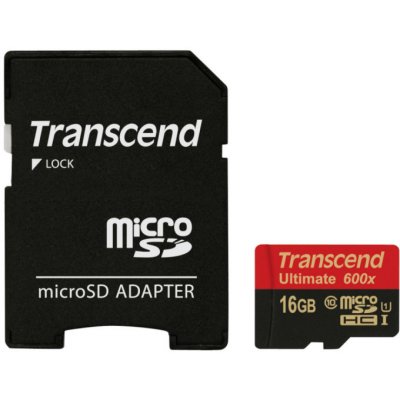 Transcend microSDHC 16 GB UHS-I U1 TS16GUSDHC10U1 – Hledejceny.cz