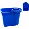 Úklidový kbelík Mat Vědro ovál k mopu + ždímač PH mix barev 15 l