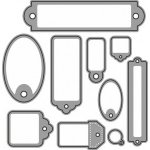 Wiler Vyřezávací šablona Visačky 10 ks velká sa – Sleviste.cz