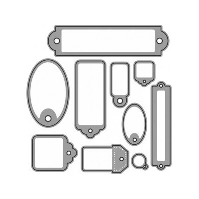 Wiler Vyřezávací šablona Visačky 10 ks velká sa – Sleviste.cz