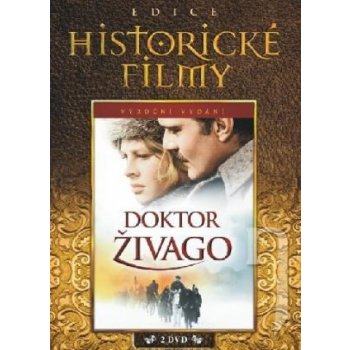 Doktor Živago limitovaná sběratelská edice - 2x - edice historických filmů DVD