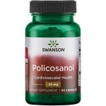 Swanson BioCosanol Polikosanol 20 mg 60 kapslí – Hledejceny.cz