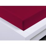 Xpose Jersey prostěradlo Exclusive bordové 90x200 – Sleviste.cz