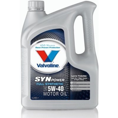 Valvoline SynPower 5W-40 4 l – Hledejceny.cz