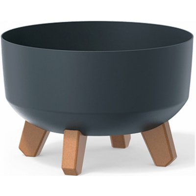 Prosperplast Květináč GRACIA LOW 38 cm antracit – Zboží Dáma