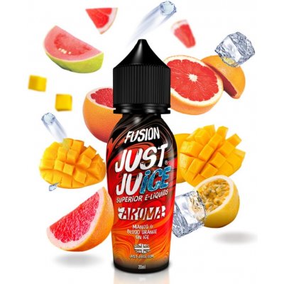 Just Juice Fusion Shake & Vape Mango & Blood Orange On Ice 20 ml – Zboží Mobilmania