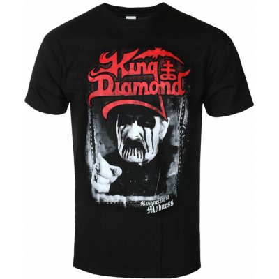 Tričko metal NNM King Diamond Madness Portrait černá – Zboží Mobilmania