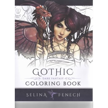 Gothic Dark Fantasy Coloring Book Selina Fenech