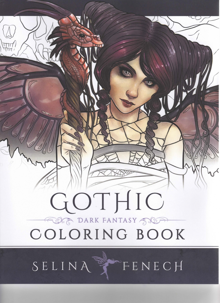 Gothic Dark Fantasy Coloring Book Selina Fenech od 310 Kč Heureka.cz