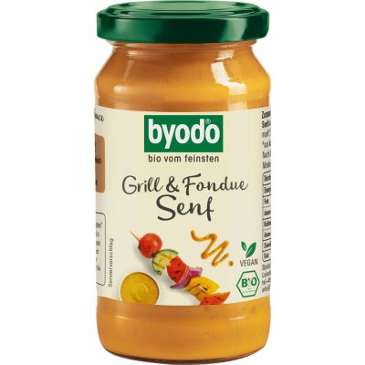 Byodo Grill & Fondue hořčice bio BIO VEGAN 200 ml – Zboží Dáma