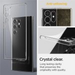 Pouzdro Spigen Liquid Crystal Samsung Galaxy S22 Ultra čiré – Zboží Živě