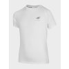 Dětské tričko 4F dětské sportovní tričko HJZ22-JTSMF002 white