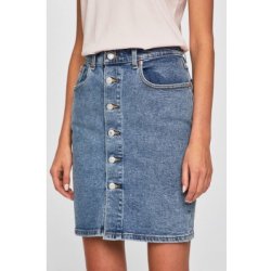 levis button thru mom skirt