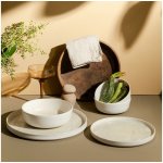 Asir Jídelní sada béžová porcelán 667PRS1131 24 ks – Zboží Mobilmania