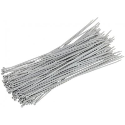Bradas Stahovací páska grey 2,5 x 150 mm 100 ks – Zboží Dáma