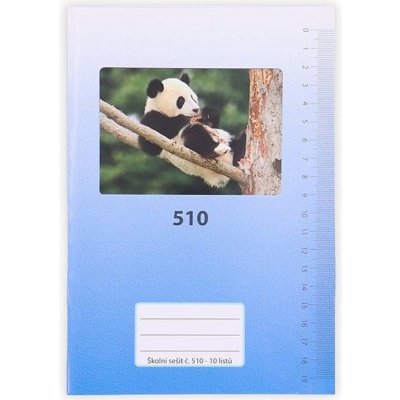Vikpap 510 Sešit A5 čistý 10l. – Sleviste.cz