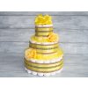 PASTELL Decor Plenkový dort neutrální žlutý