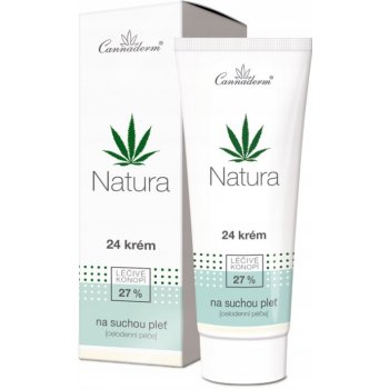 Cannaderm Natura 24 ochranný krém OF 15 75 g