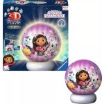 Ravensburger 3D puzzle svítící Gabby’s Dollhouse 72 ks – Zboží Dáma