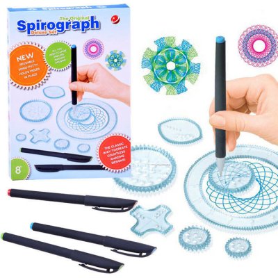 mamido Dětský set kreslících šablon Spirograf – Zboží Mobilmania