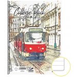 College Spirálový blok A4 linka 14054/2b bezdřevý Notes 50 listů – Zboží Živě