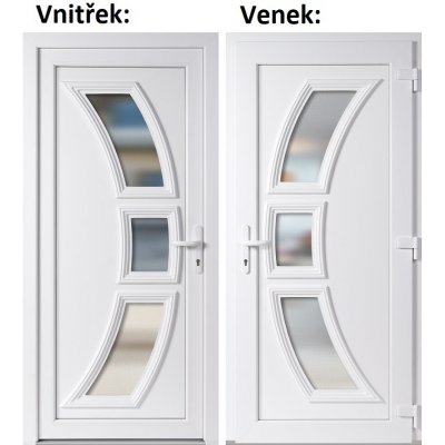 Soft 3D 5901 bílá pravé 100 x 210 cm – Hledejceny.cz
