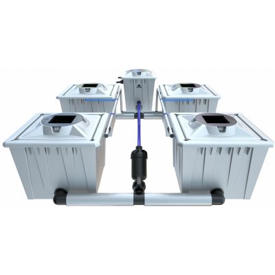 Alien Hydroponics RDWC 4POT Silver 36 l – Hledejceny.cz