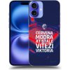 Pouzdro a kryt na mobilní telefon Apple Picasee silikonový průhledný obal pro Apple iPhone 16 Plus - FC Viktoria Plzeň E