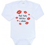 Dětské body s potiskem New Baby Boli tu babička s dedkom – Hledejceny.cz