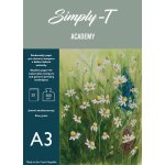Simply-T Skicák pro akvarel v lepené vazbě A3 FG 300g 20 listů – Zboží Dáma