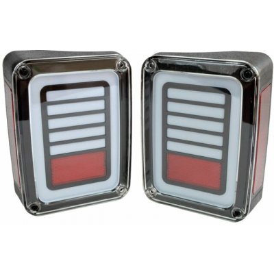 Sada LED zadních světel, Čistý, EU, Jeep Wrangler JK, serie Desert – Hledejceny.cz