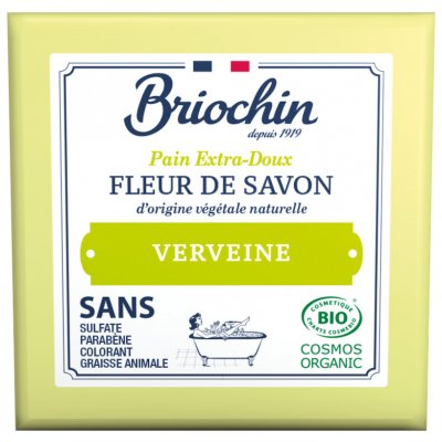 Briochin Fleur de savon tuhé mýdlo mléko a verbena 50 g