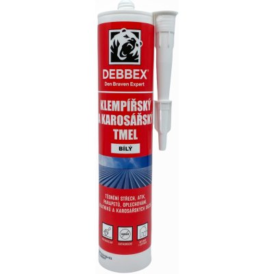 Debbex 201024RL Klempířský a karosářský tmel 280 ml hnědá – Hledejceny.cz