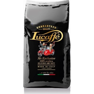 Lucaffé Káva Mr.EXCLUSIVE 100% Arabica 0,7 kg – Sleviste.cz