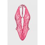 Christine Erotické body Renee s otevřeným klínem II růžová – Zboží Dáma