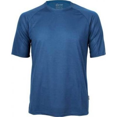 Cona Sports raglánové rychleschnoucí tričko na běhání modrá námořní – Zboží Mobilmania