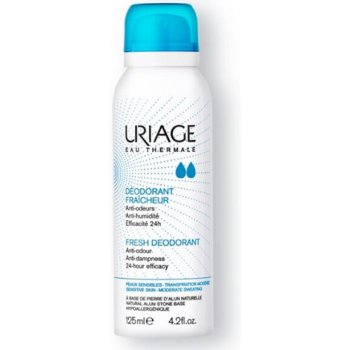 Uriage Hygiène deospray s 24 hodinovou ochranou (Alum Stone Natural Freshness with 24h efficacy) 125 ml