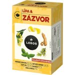 Leros Čajový dýchánek lípa & zázvor 20 x 2 g – Hledejceny.cz