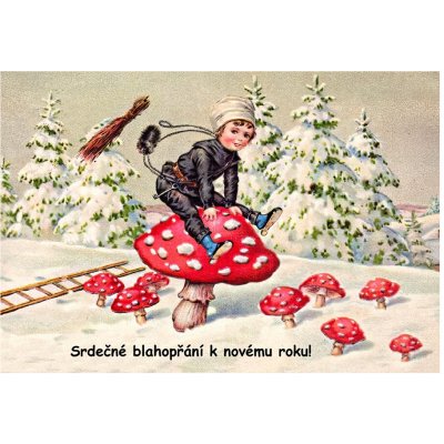 České zvyky Pohlednice - Kominíček pro štěstí II. – Zboží Dáma České zvyky Pohlednice - Kominíček pro štěstí II. – Zboží Dáma