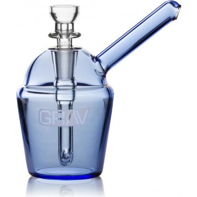 GRAV® Skleněný kapesní bong Slush Cup 9 cm Modrá – Sleviste.cz