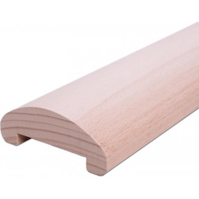 Marušík Dřevěné madlo HL65 - 65 x 25 mm, dub nastavovaný 3 m – HobbyKompas.cz