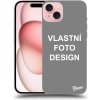 Pouzdro a kryt na mobilní telefon Pouzdro Picasee silikonové Apple iPhone 15 - Vlastní design/motiv černé