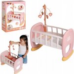Smoby Kolébka s kolotočem Violette Baby Nurse pro panenky – Zboží Dáma