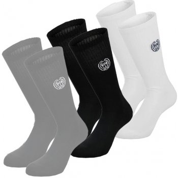 Bidi Badu ponožky Bold Bro II Crew Printed Move Socks 3 Pack Grey Black White