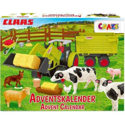 Craze CLAAS Farma s traktorem a zvířátky – Hledejceny.cz