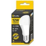Ecolite LED žárovka E27, 12 W, 1320 lm denní bílá – Zboží Mobilmania