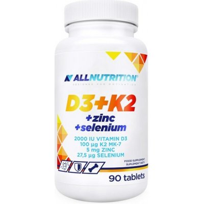 Allnutrition D3 + K2 + zinek + selen 90 tablet – Hledejceny.cz